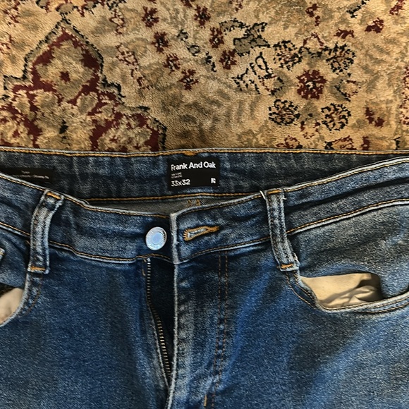 Frank and oak light wash jeans - Picture 2 of 3